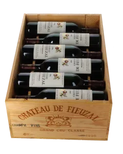 Chateau de Fieuzal 1996 in 12er Holzkiste