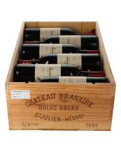 Chateau Branaire Ducru 1999 in 12er Holzkiste
