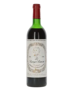 Baron Philippe de Rothschild Le Berger Baron 1986