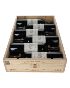 Chateau Margaux 2019 in 6er Holzkiste
