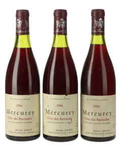 Michel Juillot Mercurey Clos des Barraults 1986 (3 FL)