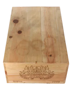 Chateau Palmer 3eme Cru 2000 in 12er Holzkiste