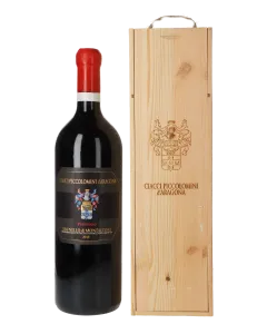 Ciacci Piccolomini d'Áragona  Brunello di Montalcino Vigna di Pianrosso Santa Caterina d'Oro 2018 Doppelmagnum in 1er Holzkiste 