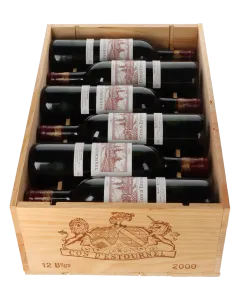 Chateau Cos d’Estournel 2eme Cru 2000 in 12er Holzkiste