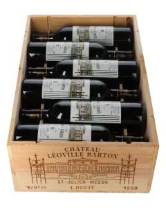 Chateau Leoville Barton 2eme Cru 1999 in 12er Holzkiste