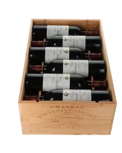 Sociando Mallet Chateau Sociando Mallet 2000 in 12er Holzkiste