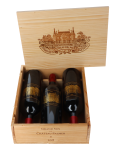 Chateau Palmer 2018 in 3er Holzkiste