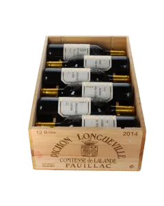 Chateau Pichon Longueville Comtesse de Lalande 2eme Cru 2014 in 12er Holzkiste 