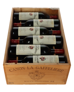 Chateau Canon la Gaffeliere 1995 12er Holzkiste