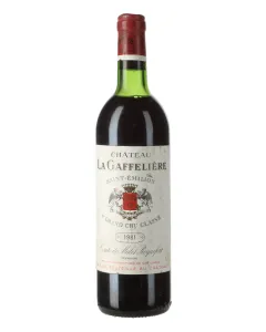 La Gaffeliere Chateau La Gaffeliere 1er Grand Cru Classe B 1981