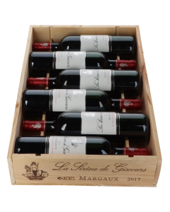 Chateau Giscours La Sirene de Giscours 2017 in 6er Holzkiste