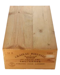 Chateau Rieussec 1er Cru Classe (fruchtsüß) 1999 in 12er Holzkiste