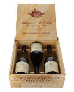 Adrianna Vineyard White Stones 2017 in 3er Holzkiste