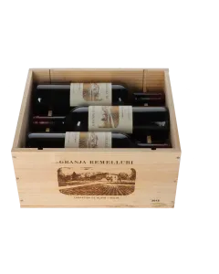 Remelluri &ndash; Telmo Rodriguez Granja Remelluri Gran Reserva 2015 in 6er Holzkiste