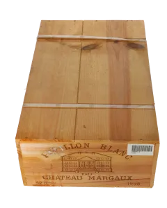 Margaux Pavillon Blanc du Chateau Margaux 1998 in 12er Holzkiste