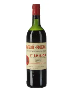 Figeac Chateau Figeac  1er Grand Cru Classe A fleckige Etiketten 1979