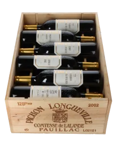 Pichon Lalande Chateau Pichon Longueville Comtesse de Lalande 2eme Cru 2002
