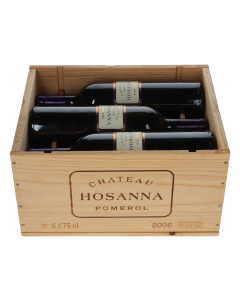 Chateau Hosanna 2006 in 6er Holzkiste