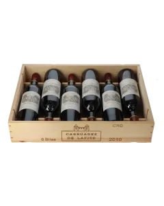 Chateau Lafite Rothschild Carruades de Lafite 2010 in 6er Holzkiste