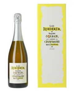 Louis Roederer: Champagne Brut Nature Vintage Edition Philippe Starck in Geschenkverpackung 2009 