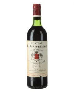 La Gaffeliere Chateau La Gaffeliere 1er Grand Cru Classe B 1981
