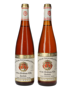 Schloss Eltz Eltviller Sonnenberg Riesling Spätlese 1973 und 1975