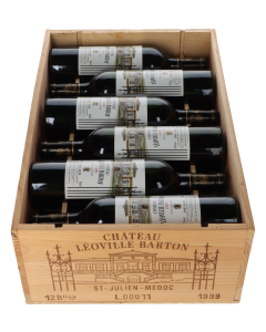 Chateau Leoville Barton 1999 in 12er Holzkiste