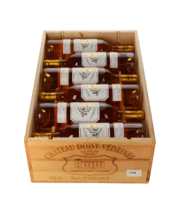 Chateau Doisy - Vedrines Cru Classe (fruchtsüß) 1998 in 12er Holzkiste