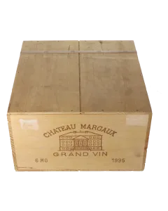 Margaux Chateau Margaux 1er Cru 1995 Magnum in 6er Holzkiste