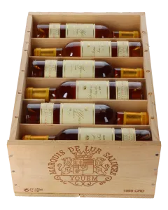 Chateau d'Yquem lur Saluces 1999 (0,375)  in 12er Holzkiste