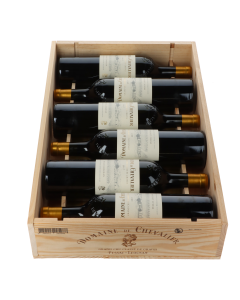 Domaine de Chevalier Blanc 2017 in 6er Holzkiste
