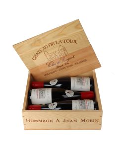 Chateau de la Tour Clos Vougeot Grand Cru Hommage a Jean Morin 2017 in 3er Holzkiste