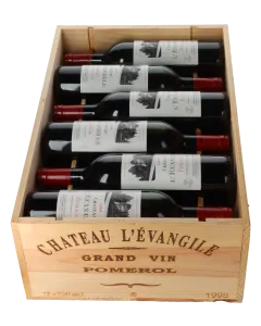 Chateau L'Evangile 1998 in 12er Holzkiste