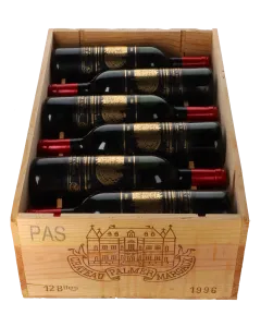 Chateau Palmer 3eme Cru 1996 in 12er Holzkiste