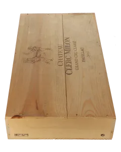 Chateau Clerc Milon Rothschild 5eme Cru 2015 in 6er Holzkiste