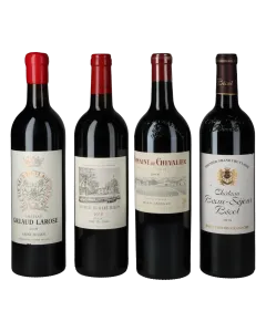 Bordeaux Horizontale 2018 Chateau Duhart-Milon, Domaine de Chevalier, Chateau Beau-Sejour Becot, Chateau Gruaud Larose 2018 (4 Fl.)