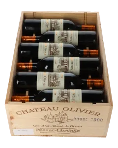 Chateau Olivier 2000 in 12er Holzkiste