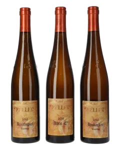 Klaus Peter Keller Riesling Vertikale 2016 (Abtserde, Hubacker, Kirchspiel)