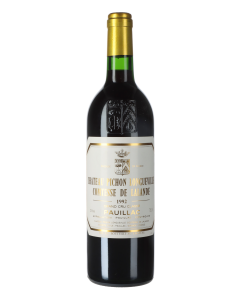 Chateau Pichon Longueville Comtesse de Lalande 1992