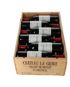 Chateau La Grave Trigant de Boisset 1998 in 12er Holzlkiste