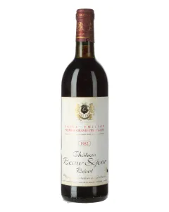 Chateau Beau Sejour Becot 1er Grand Cru Classe B 1982