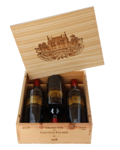 Chateau Palmer 2018 in 3er Holzkiste