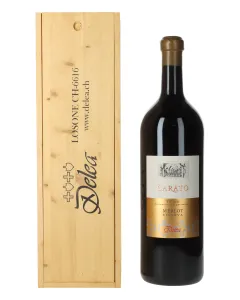 Delea Carato Riserva 2009 Doppelmagnum in Holzkiste