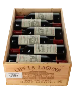 La Lagune Chateau La Lagune 3eme Cru 1995 in Holzkiste