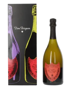 Dom Perignon Andy Warhol Tribute Collection 2000 in Geschenkverpackung