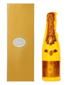 Louis Roederer Champagne Cristal Brut Flaschengärung 2005 in Geschenkverpackung