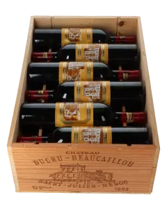 Chateau Ducru Beaucaillou 2eme Cru 1999 in 12er Holzkiste