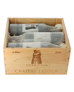 Chateau Latour 1er Cru 2004 in 6er Holzkiste