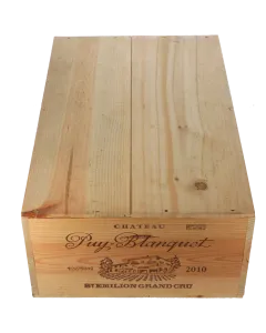 Chateau Puy Blanquet 2010 in 12er Holzkiste