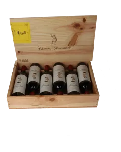Chateau D’Armailhac 5eme Cru 1996 in 6er Holzkiste